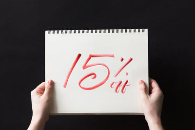 GET 15% OFF